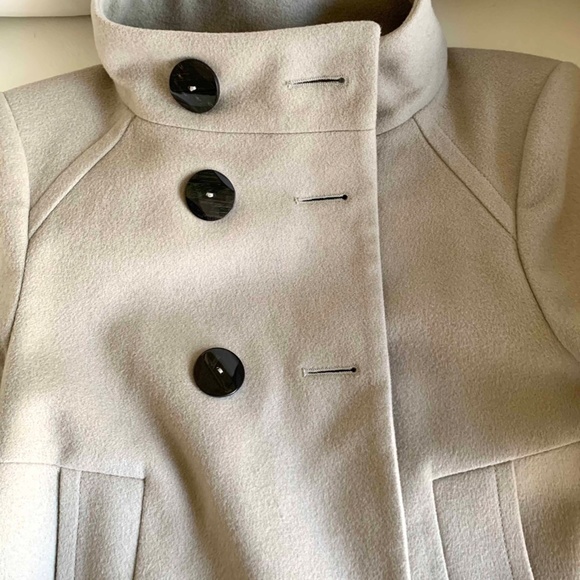 Brand new - ZARA beige wool double breast jacket - Picture 10 of 13